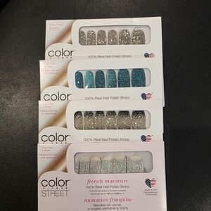 Color Street Nail Strips - Glitter Bundle of 4